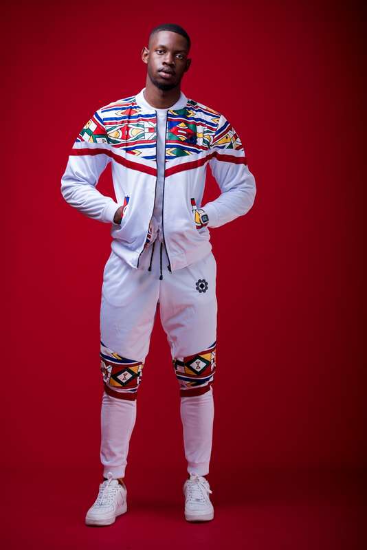 Men's Mehluli Tracksuit Set - White