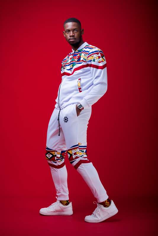 Men's Mehluli Tracksuit Set - White