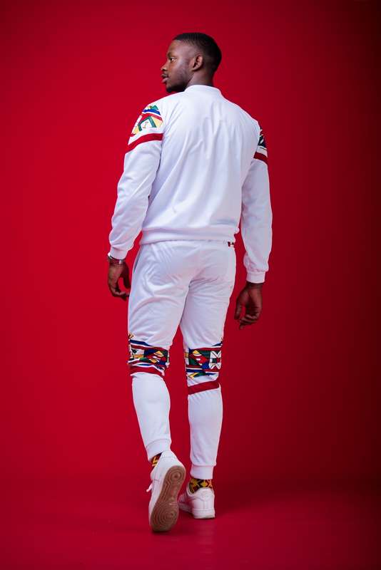 Men's Mehluli Tracksuit Set - White