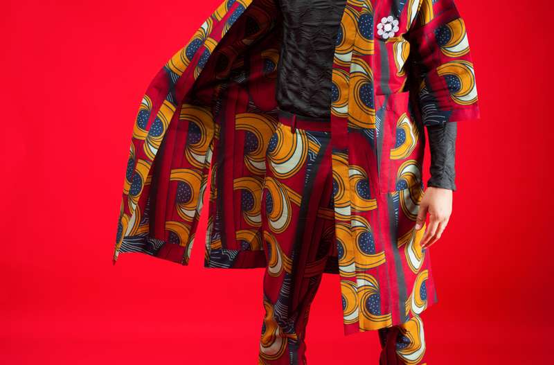 Mens-Musa Kimono Set
