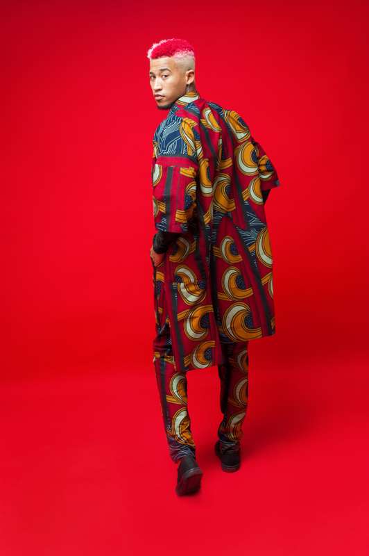 Mens-Musa Kimono Set