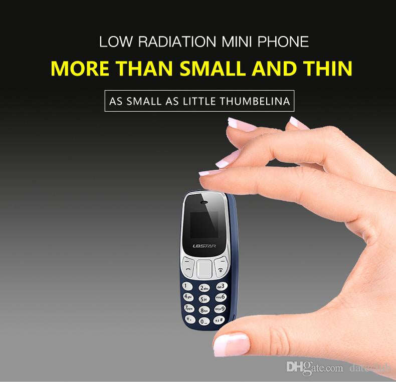 L8STAR BM10 MINI GSM Mobile Phone Bluetooth Dialer Headset Cellphone 2-SIM
