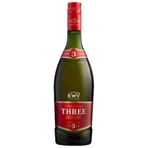KWV 3YR BRANDY 750ML - 12