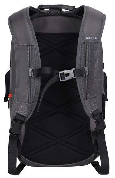 Bestlife Summit Outdoor Laptop Backpack for 15,6" | Black/Orange