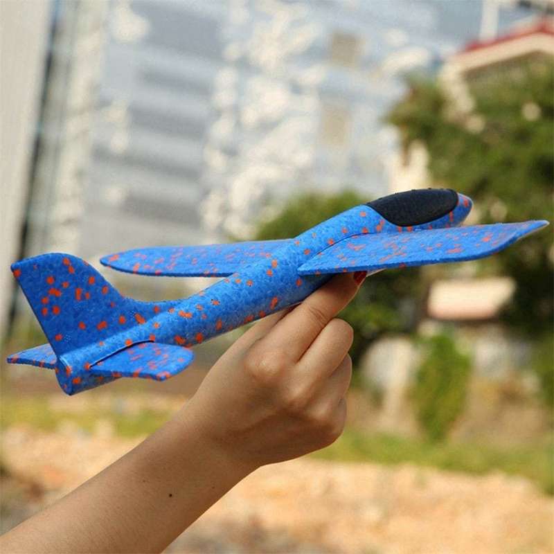 Foam Glider Plane - Blue