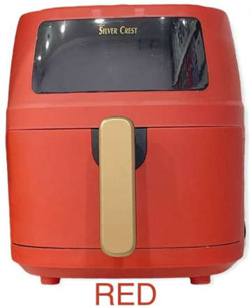 8 Liter Digital Air Fryer  Silver Crest - Red