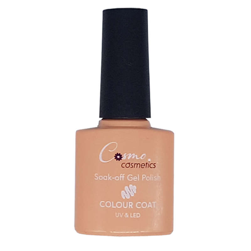 Cosmo Gel Stay peachy (Soak Off Gel) 7ml + Matte 12 Nails