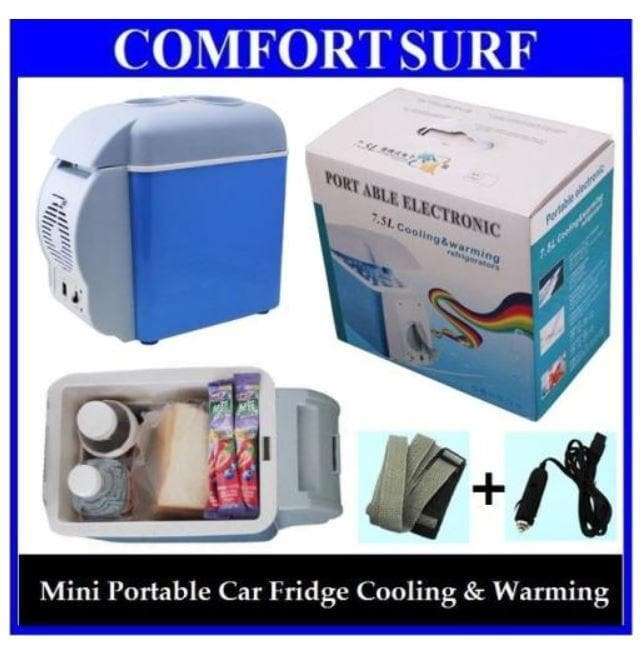 Car Cooler and Warmer  - Cooler Box - 7.5L 12V Portable Refrigerator - 12V