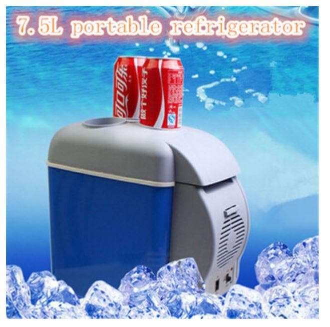 Car Cooler and Warmer  - Cooler Box - 7.5L 12V Portable Refrigerator - 12V