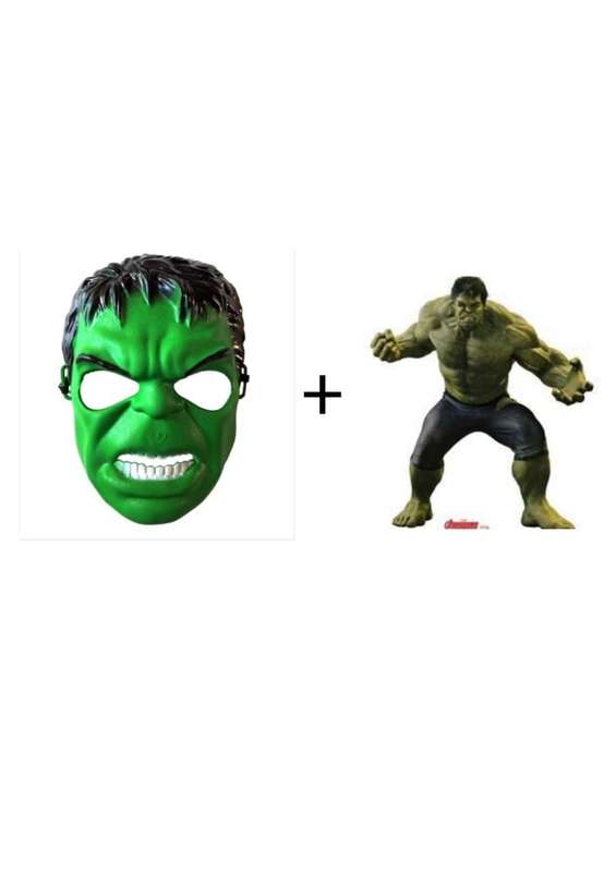 Hulk 35 cm Figurine + Free Mask