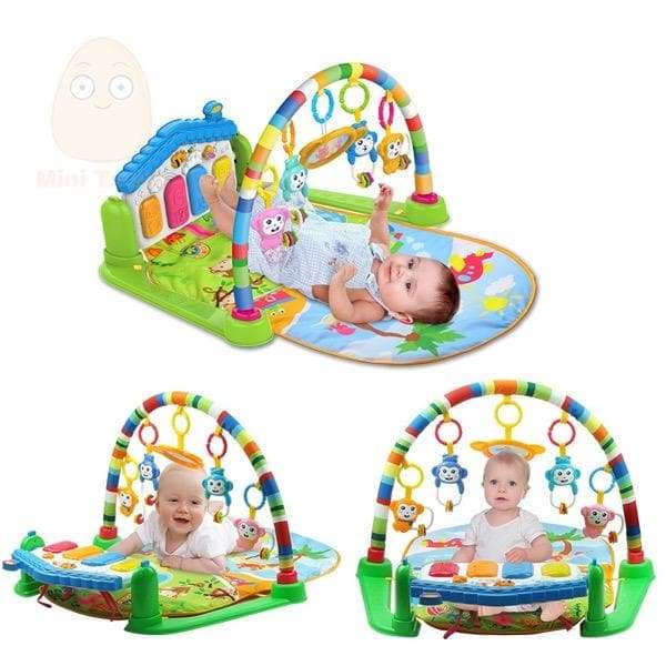 Multi-function Piano Fitness Rack + Unicorn LED Light!