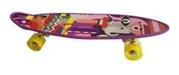 Skateboard (Penny) Colorful LED Light Up Wheels