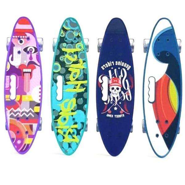 Skateboard (Penny) Colorful LED Light Up Wheels