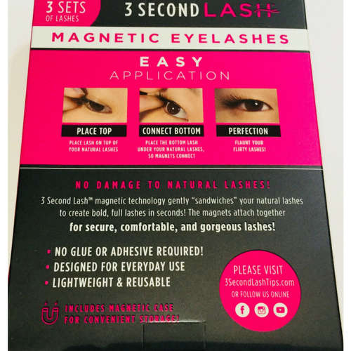 3 Second Magnetic Eyelashes