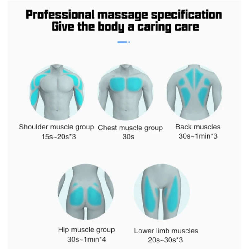 Deep Tissue Fascial Muscle Vibrating Massage Gun 15