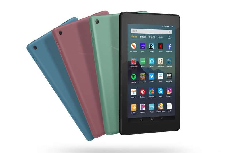Amazon Kindle Fire Tablet 7" - Hands-free with Alexa - 2019 model, 16GB, WiFi