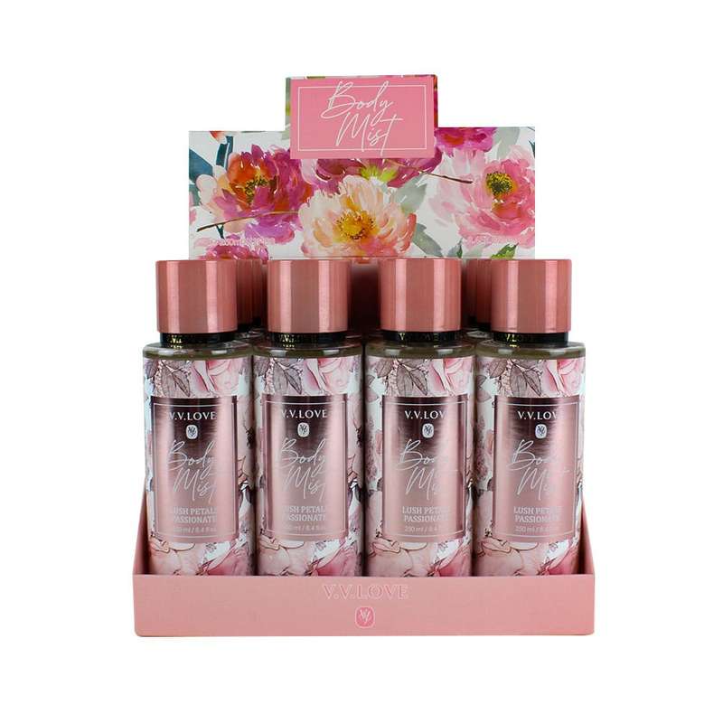 V.V. LOVE Fragrances Body Mist  Amazing Rose Scent