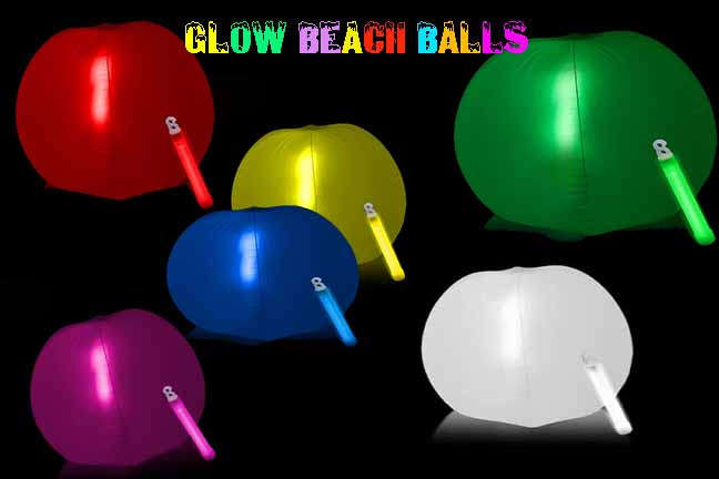 Image result for glow beach balls