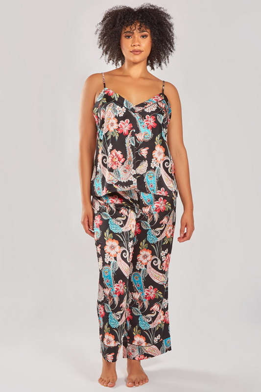Plus Size Taylor's Black Cami & Pants