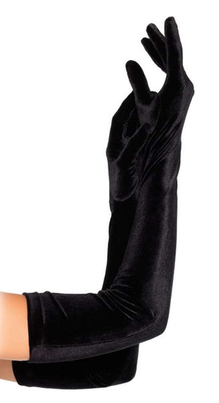 Velvet Opera Length Gloves