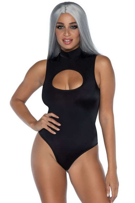 Black Spandex Bodysuit
