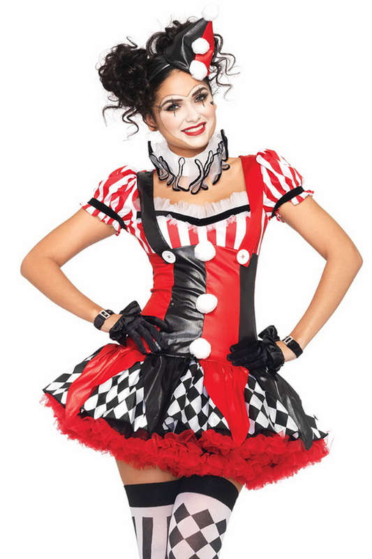 Harlequin Clown Costume