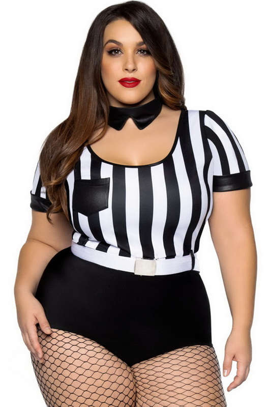 Plus Size No Rules Referee Costume