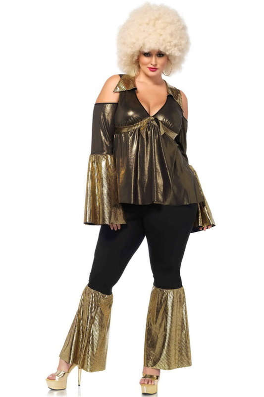 Plus Size Disco Diva Costume