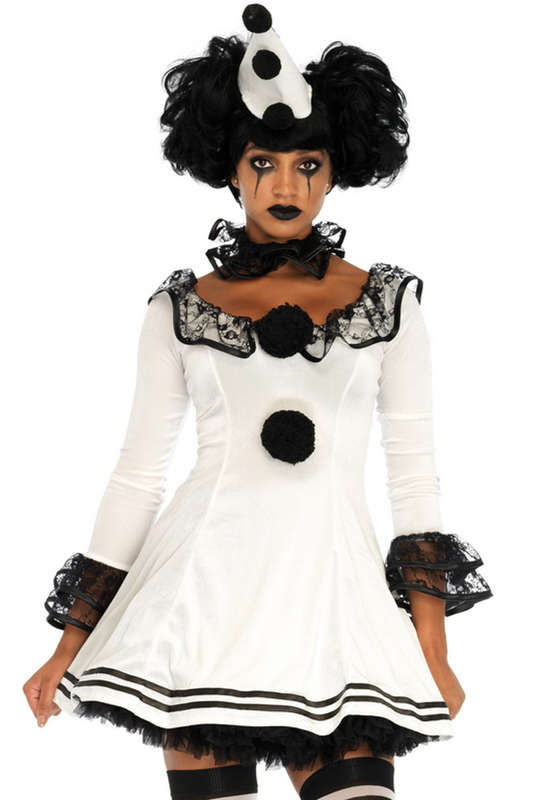 Pierrot Clown Costume