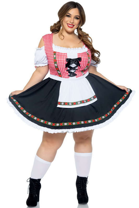 Plus Size Beer Garden Babe Costume
