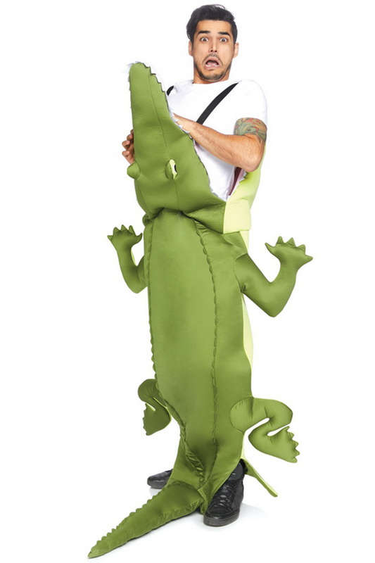 Men's Man-Eating Alligator Costume