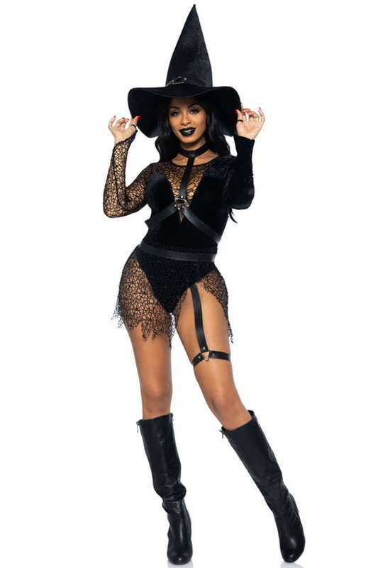 Black Crafty Witch Costume