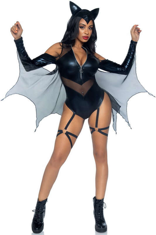 Midnight Bat Halloween Costume