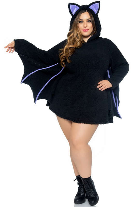 Plus Size Moonlight Bat Costume