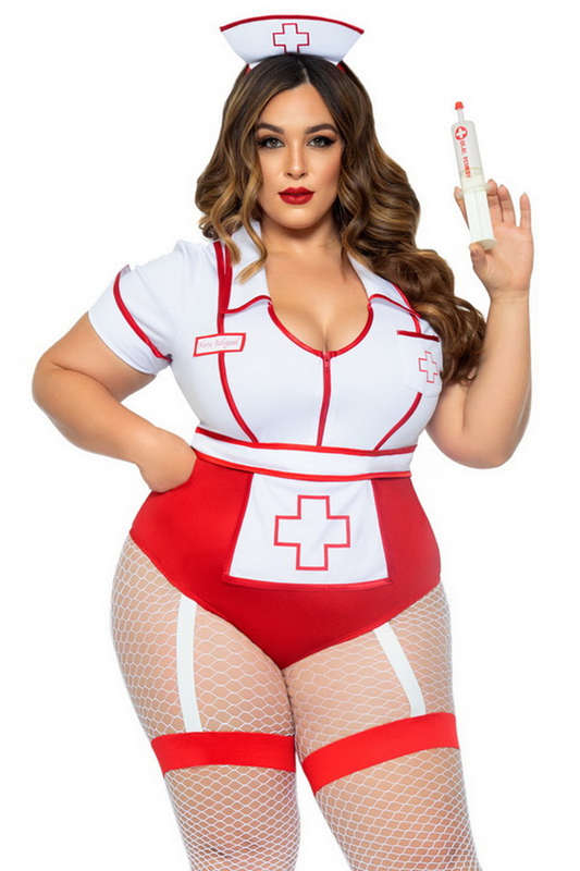Plus Size Nurse Feelgood Halloween Costume