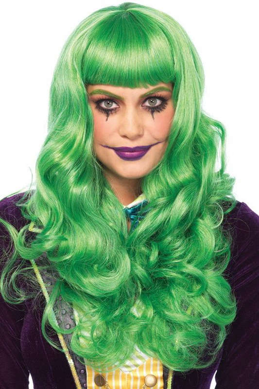 Misfit Green Bang Wig