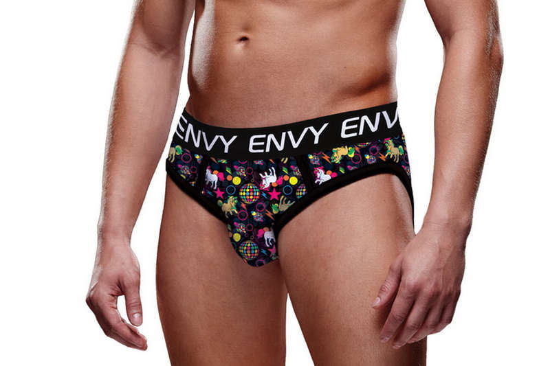 Men's Disco Unicorn Bubble Butt Jock