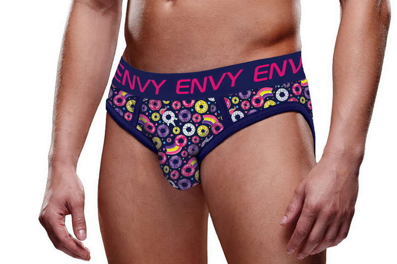 Men's Unicorn Donuts Bubble Butt Jock
