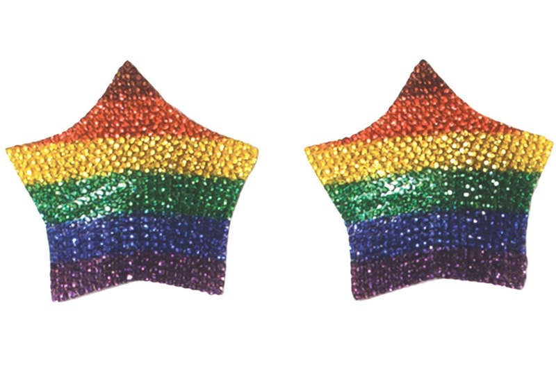 Rhinestone Rainbow Pasties