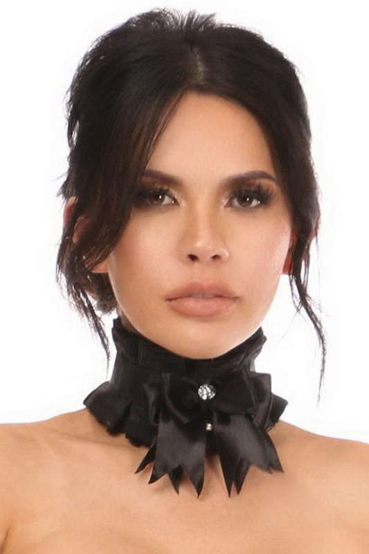 Kitten Collection Black Lace Choker