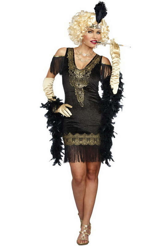 Swanky Flapper Sexy Costume
