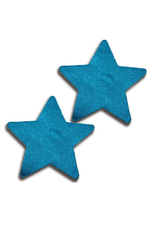 Teal Satin Pasties