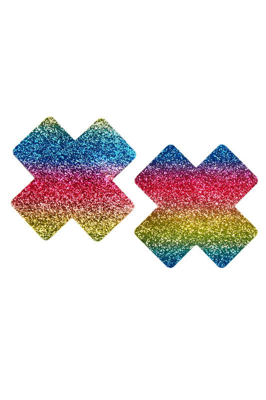 Rainbow Cross Pasties