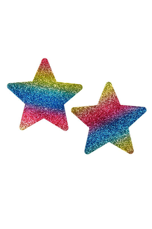 Rainbow Star Pasties