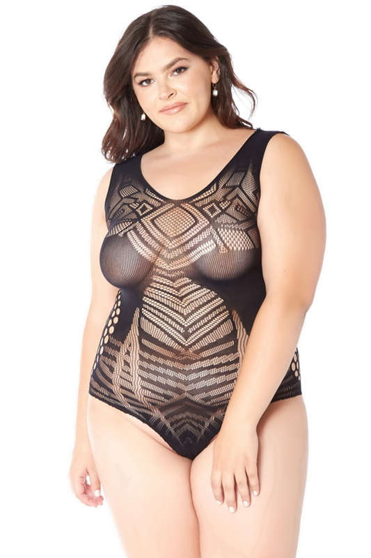 Plus Size Multi Pattern Teddy
