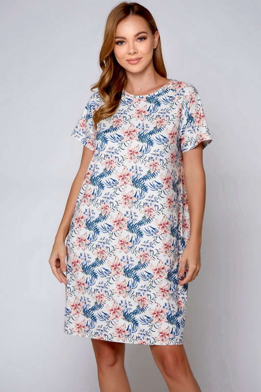 Tropical Dreams Short Sleep Dress