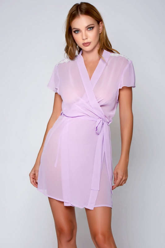 Peaceful Promises Chiffon Robe