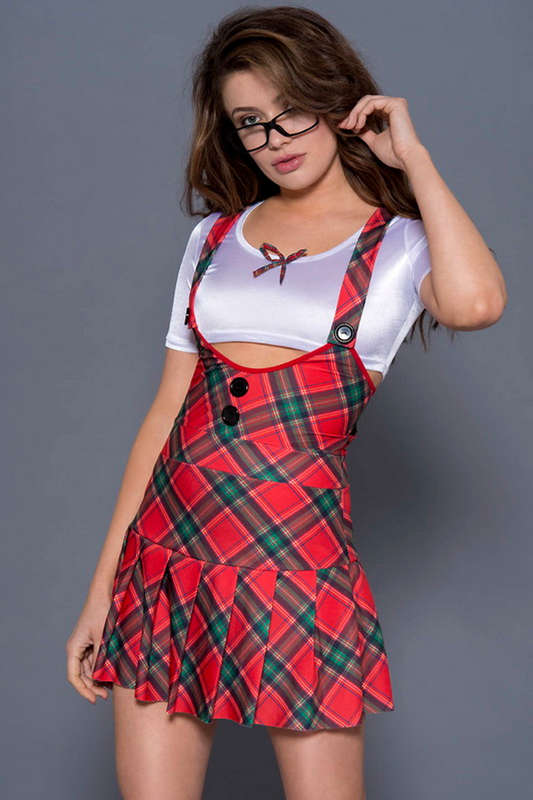 College Babe Costume