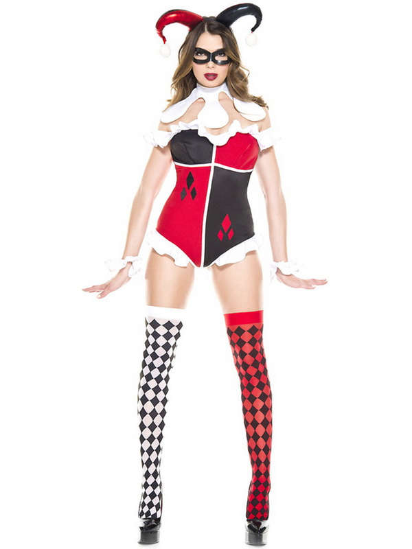 Cute Harley Jester Costume