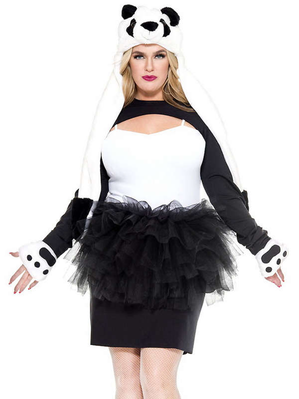 Plus Size Panda Cutie Costume